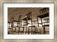Hanging Chairs, Wilmington, Illinois Fine Art Print