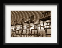 Hanging Chairs, Wilmington, Illinois Fine Art Print