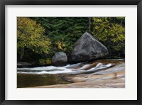 Ledge Falls At Baxter State Park, Maine Fine Art Print