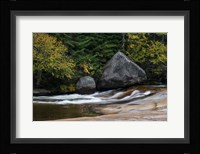 Ledge Falls At Baxter State Park, Maine Fine Art Print