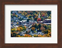 Autumn In Camden Harbor, Maine Fine Art Print