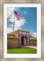 Historic Fort Mchenry, Birthplace Of The Star Spangled Banner Fine Art Print