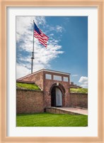 Historic Fort Mchenry, Birthplace Of The Star Spangled Banner Fine Art Print