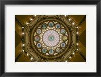 Rotunda Ceiling, Massachusetts State House, Boston Fine Art Print