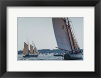 Schooners Sailling, Massachusetts Fine Art Print