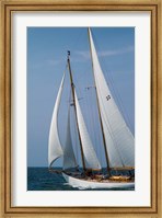 Schooner #22 Sailing, Massachusetts Fine Art Print