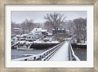 Cape Ann In The Winter, Massachusetts Fine Art Print