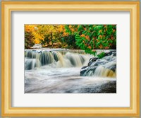 Bond Falls On The Middle Fork Of The Ontonagon River Fine Art Print