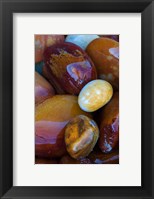 Wet Mineral Coated Beach Rocks, Lake Superior, Michigan Fine Art Print