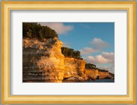 Battleship Row, Lake Superior, Michigan Fine Art Print