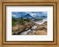 Snowmelt Stream In Glacier National Park, Montana Fine Art Print