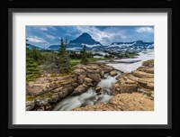 Snowmelt Stream In Glacier National Park, Montana Fine Art Print