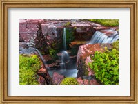 Triple Falls, Glacier National Park, Montana Fine Art Print