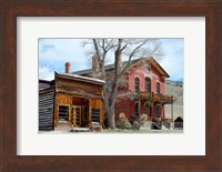 An 1862 Gold Rush Town In Bannack, Montana Fine Art Print
