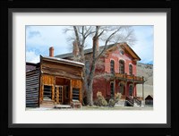 An 1862 Gold Rush Town In Bannack, Montana Fine Art Print