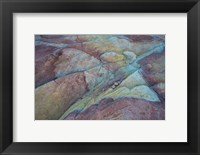 Eroded Layered Sandstone, Nevada Fine Art Print