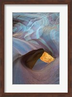 Swirling Polished Sandstone Design, Nevada Fine Art Print