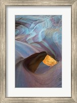 Swirling Polished Sandstone Design, Nevada Fine Art Print