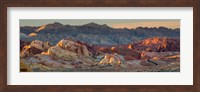 Panorama Of Valley Of Fire State Park, Nevada Fine Art Print
