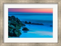 Cape May In Aqua, New Jersey Fine Art Print