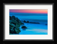 Cape May In Aqua, New Jersey Fine Art Print