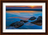 Rocky Seashore Of Cape May, New Jersey Fine Art Print