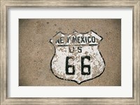 New Mexico State Route 66 Sign Fine Art Print