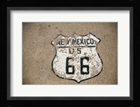 New Mexico State Route 66 Sign Fine Art Print