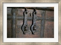 Antique Wooden Chest, Taos, New Mexico Fine Art Print