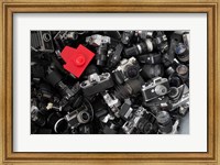 Camera Sculpture At The Bushwick Arts Festival, Brooklyn, New York Fine Art Print