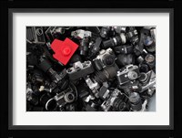 Camera Sculpture At The Bushwick Arts Festival, Brooklyn, New York Fine Art Print