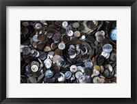 Pile Of Old Buttons Fine Art Print