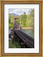 Abandoned Railroad Trestle, North Carolina Fine Art Print
