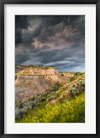 Thunderstorm Approach On The Dakota Prairie Fine Art Print