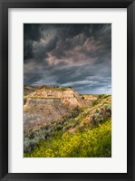 Thunderstorm Approach On The Dakota Prairie Fine Art Print