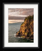 Cape Meares State Park At Sunset, Oregon Fine Art Print