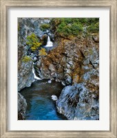 Stair Creek Falls Along The Rogue River, Oregon Fine Art Print
