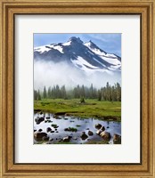 Mt Jefferson In Early Morning Light, Oregon Fine Art Print