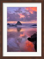 Oceanside Sunset, Oregon Fine Art Print