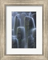Uwaterfalls Over Basalt Columns, Oregon Fine Art Print