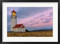 Oldest Lighthouse At Cape Blanco State Park, Oregon Fine Art Print