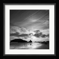 Harris Beach State Park At Sunset, Oregon (BW) Fine Art Print