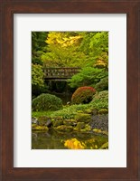 Moon Bridge, Portland Japanese Garden, Oregon Fine Art Print