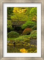 Moon Bridge, Portland Japanese Garden, Oregon Fine Art Print