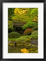 Moon Bridge, Portland Japanese Garden, Oregon Fine Art Print