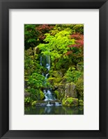 Heavenly Falls, Portland Japanese Garden, Oregon Fine Art Print