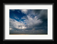 Massive Summer Cloud Formations Over Wheat Fields Fine Art Print