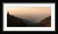 Sunrise Panorama In The Great Smoky Mountains National Park Fine Art Print