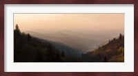 Sunrise Panorama In The Great Smoky Mountains National Park Fine Art Print