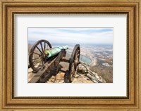 Cannon Perched On Lookout Mountain, Tennessee Fine Art Print
